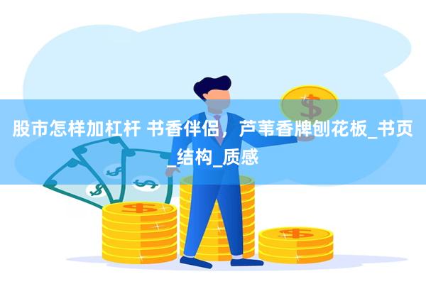 股市怎样加杠杆 书香伴侣，芦苇香牌刨花板_书页_结构_质感