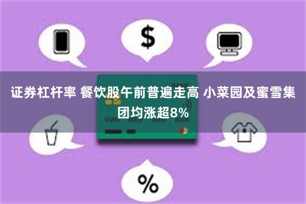 证券杠杆率 餐饮股午前普遍走高 小菜园及蜜雪集团均涨超8%