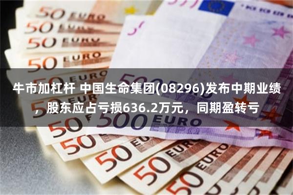 牛市加杠杆 中国生命集团(08296)发布中期业绩，股东应占亏损636.2万元，同期盈转亏